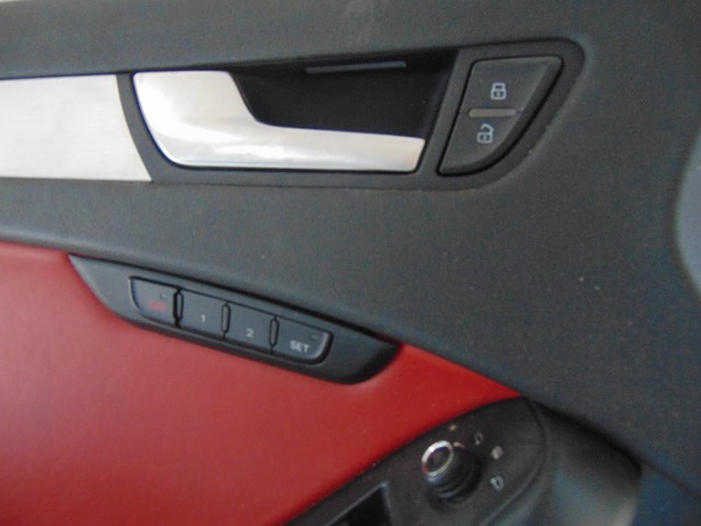 2010 Audi S4 Front LH Driver Door Panel w/Master Switch