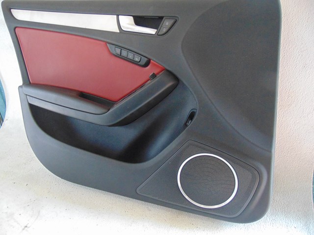 2010 Audi S4 Front LH Driver Door Panel w/Master Switch
