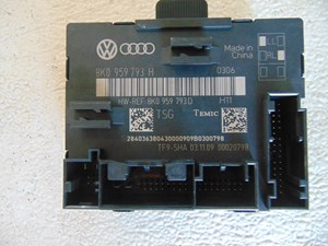 2010 Audi S4 Front LH Driver Door Control Module 8K0 959 793 H