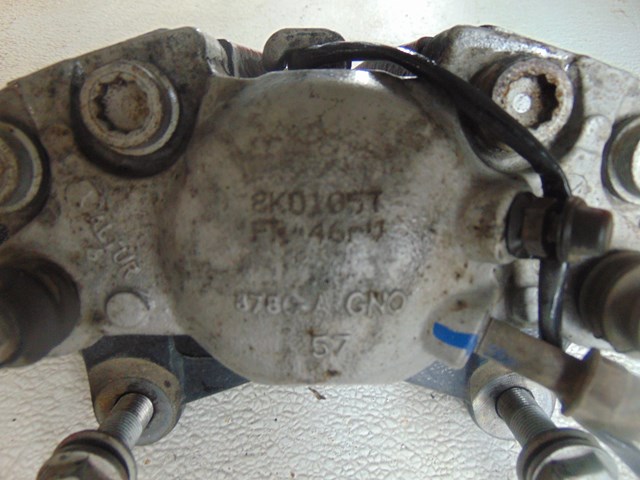 2010 Audi S4 Front LH Driver Caliper-Red 8K0105T