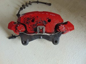 2010 Audi S4 Front LH Driver Caliper-Red 8K0105T