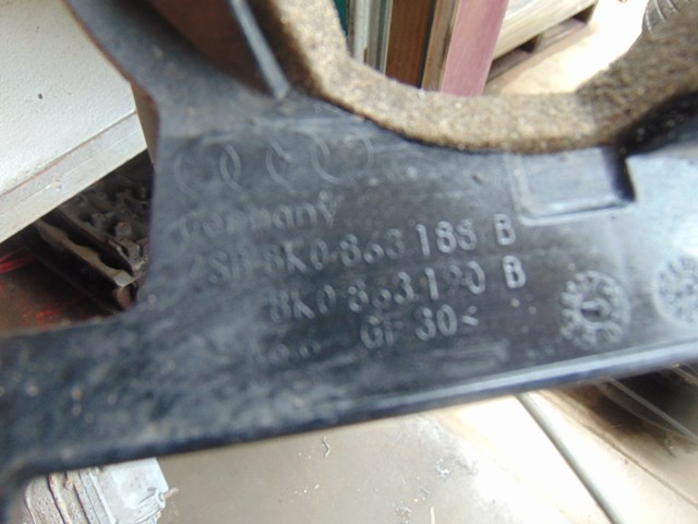 2010 Audi S4 Front RH Passenger Axle  Dust Shield 8K0863188