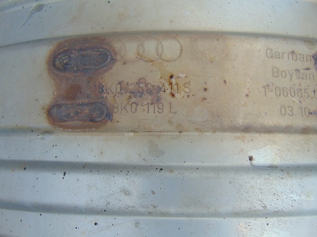 2010 Audi S4 Sport Exhaust Mid Pipe 8K0 258 411 S