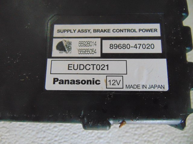 2007 Toyota Prius Power Brake Control Module 89680-47020