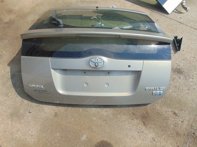 2007 Toyota Prius Trunk Hatch Tailgate Lid OEM TAN