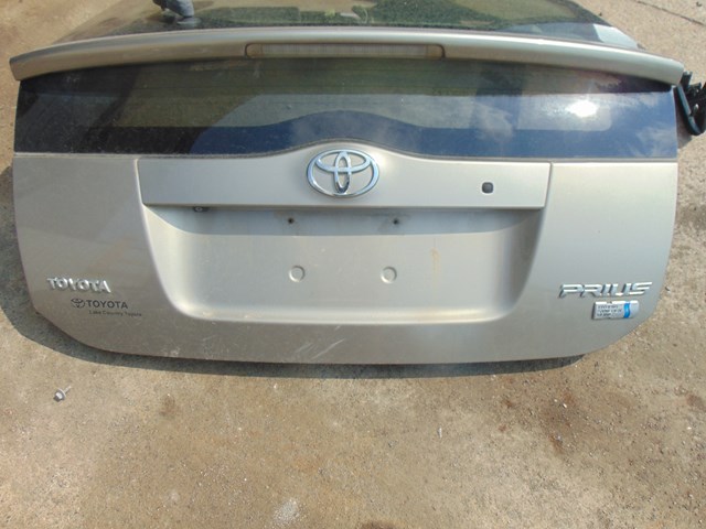 2007 Toyota Prius Trunk Hatch Tailgate Lid OEM TAN