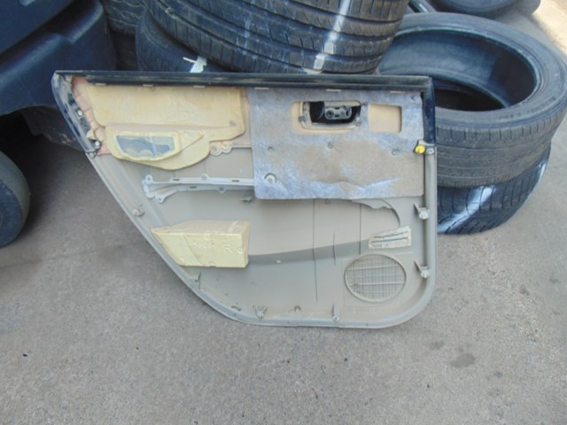 2007 Toyota Prius Rear RH Passenger Door Panel
