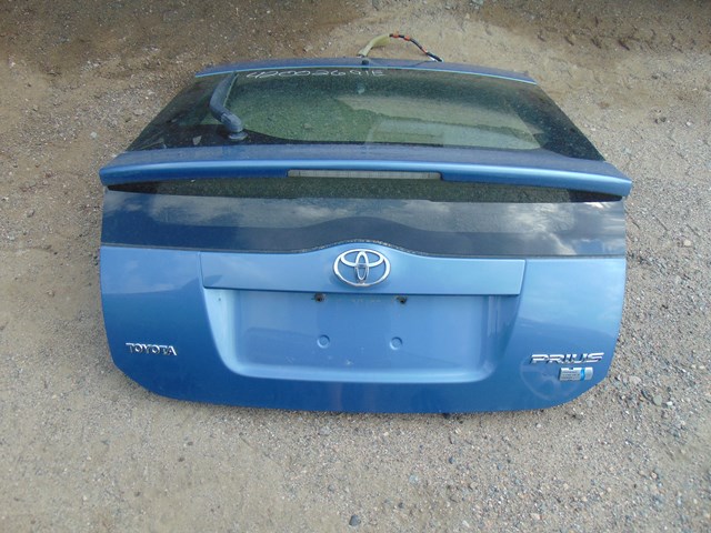 2007 Toyota Prius Trunk Hatch Lid Tailgate OEM Blue