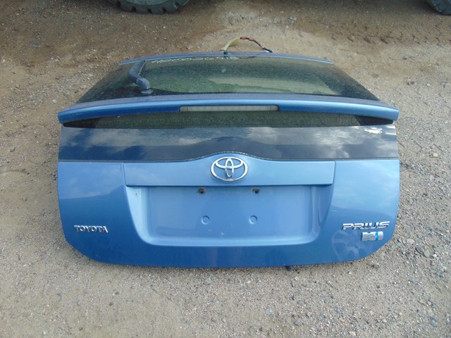 2007 Toyota Prius Trunk Hatch Lid Tailgate OEM Blue
