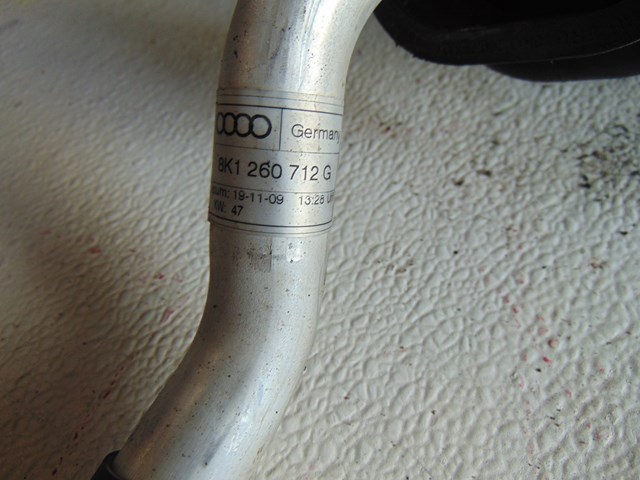 2010 Audi S4 Low Pressure AC Hose AC Line 8K1260712G
