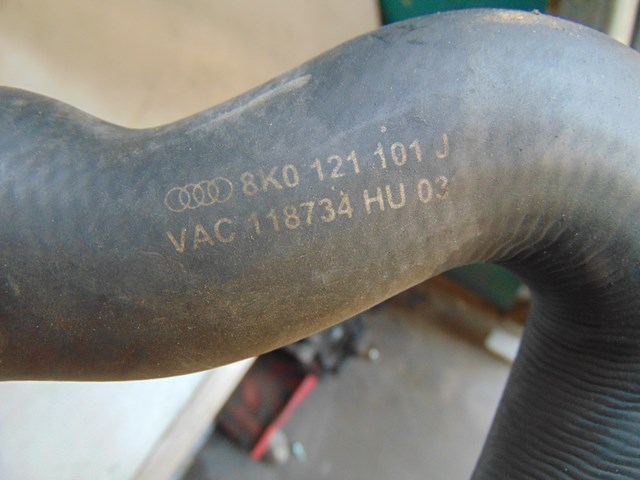 2010 Audi S4 Upper Radiator Hose 8K0 121 101 J