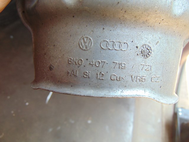 2010 Audi S4 Front LH Driver Axle Dust Shield 8K0407719