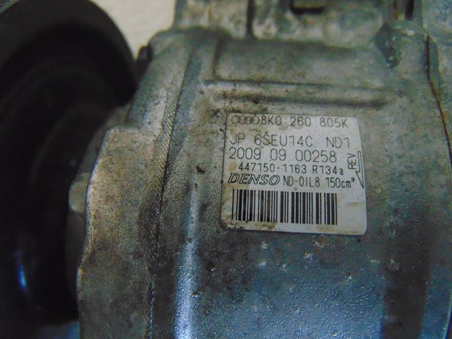 2010 Audi S4 AC Compressor 8K0 260 805K