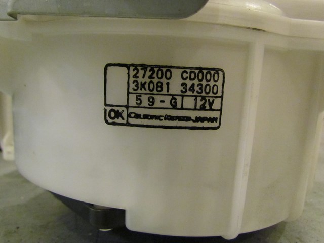 2003 Infiniti G35 Coupe Blower Motor 27200 CD000