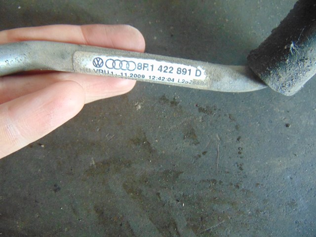 2010 Audi S4 Power Steering Return Hose Low Pressure 8R1 422 891 D
