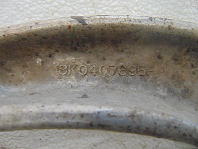 2010 Audi S4 Front LH Driver Lower Control Rearward Arm 8K0407695F