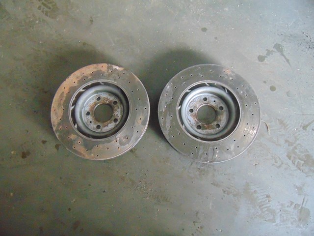 2010 Audi S4 Sport Brake Front Rotor Set