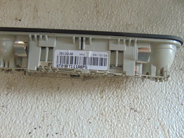 2010 Audi S4 Rear Dome Light Reading Light 8T0947111