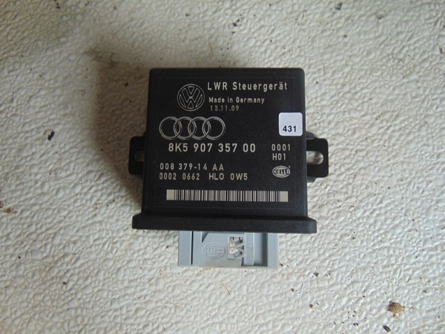 2010 Audi S4 Headlight Control Module 8K5 907 357