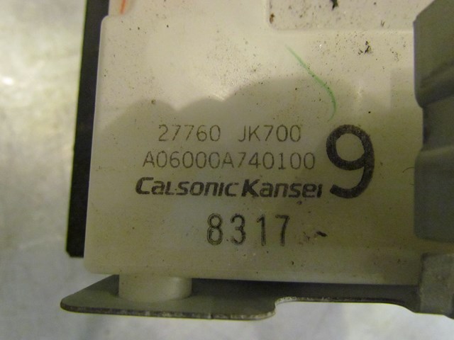 2008 Infiniti G37 Radio And A/C Controller 25915 JK63C 27760 JK700