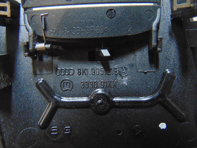 2010 Audi S4 Ignition Switch Cover Trim 8K1 905 219 A