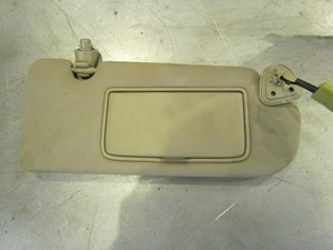 2008 Infiniti G37 RH Passenger Sun Visor
