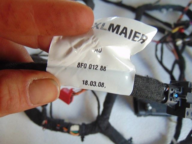 2010 Audi S4 Dash Wire Harness 8F001288