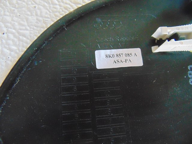 2010 Audi S4 LH Driver Dash Trim Panel 8K0 857 085 A