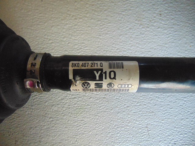 2010 Audi S4 Front LH Driver Axle 8K0 407 271 Q