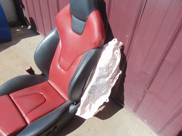 2010 Audi S4 Front LH Driver Seat Bag Blown