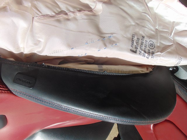 2010 Audi S4 Front LH Driver Seat Bag Blown