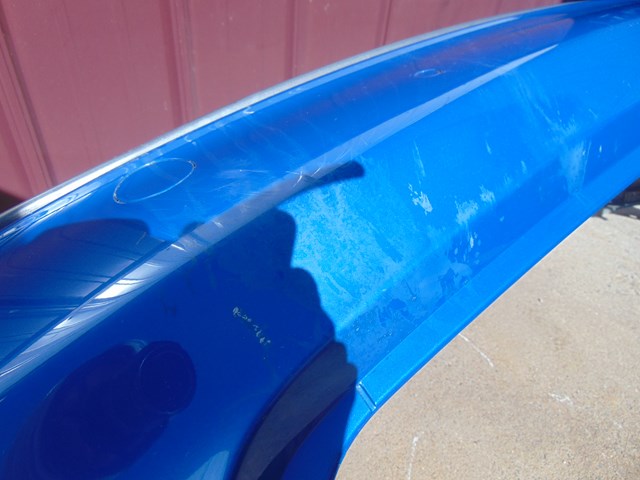 2010 Audi S4 Sport Rear Bumper Cover Blue OEM