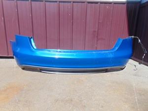 2010 Audi S4 Sport Rear Bumper Cover Blue OEM