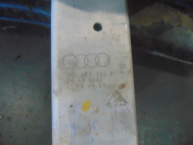 2010 Audi S4 Sport Rear Bumper Reinforcement Bar