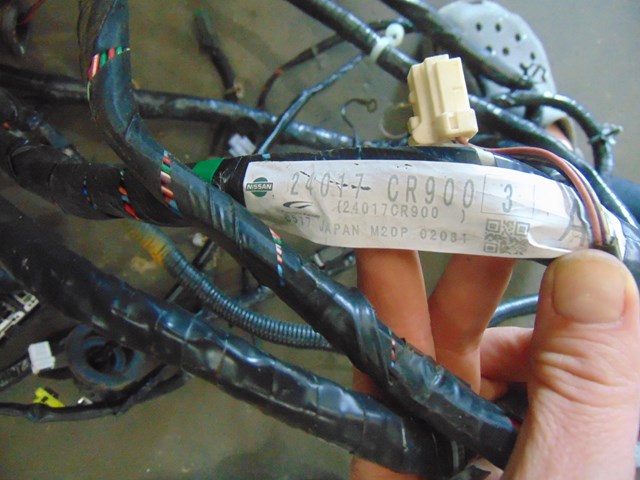 2003 Infiniti M45 LH Driver Body Wire Harness 24017 CR900