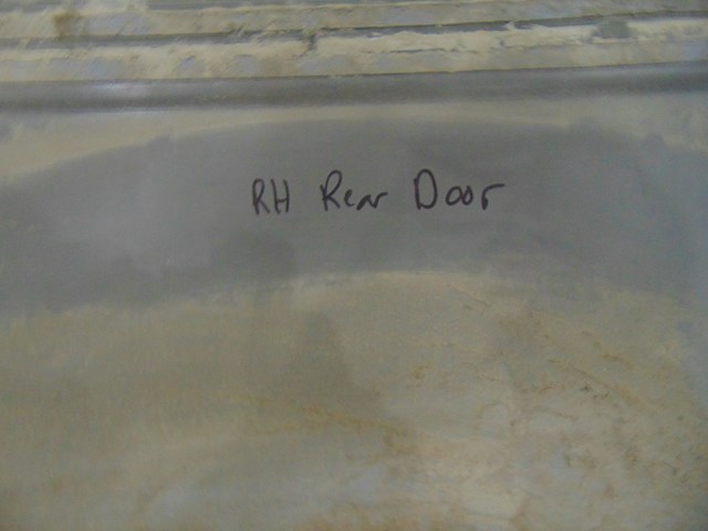 2000 Ford Excursion Rear RH Passenger Door Moulding