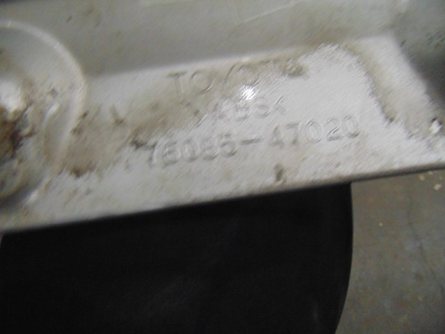 2007 Toyota Prius Spoiler Silver OEM 7608547020