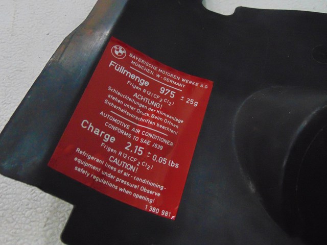 1987 BMW 325is E30 Coupe RH Headlight Behind Trim OEM