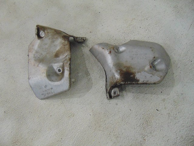 2010 Audi S4 Exhaust Manifold Heat Shield Set
