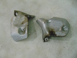 2010 Audi S4 Exhaust Manifold Heat Shield Set