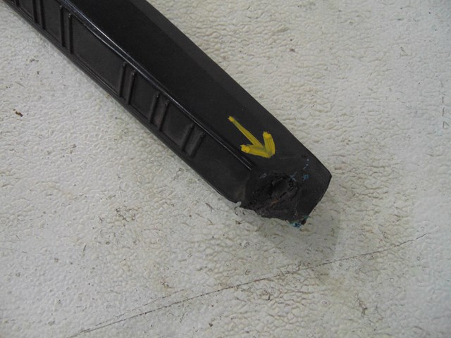 1987 BMW 325is E30 coupe Trunk Latch Cover Trim 1 904 968