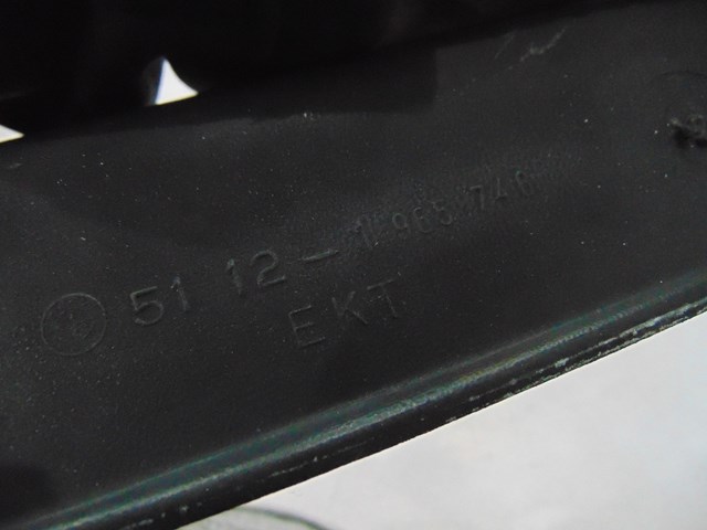 1987 BMW 325is E30 Coupe Rear Upper Bumper Trim 51.12 1 965 746