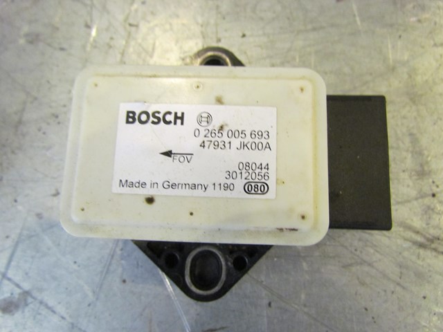 2008 Infiniti G37 Coupe YAW Rate Sensor 47931 JK00A