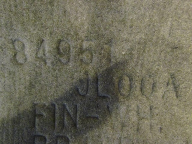 2008 Infiniti G37 Coupe LH Trunk Carpet Moulding