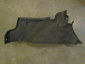 2008 Infiniti G37 Coupe LH Trunk Carpet Moulding