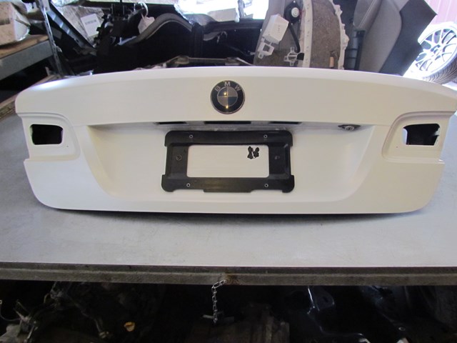 2008 BMW 335i Coupe Trunk Lid Shell Matte White