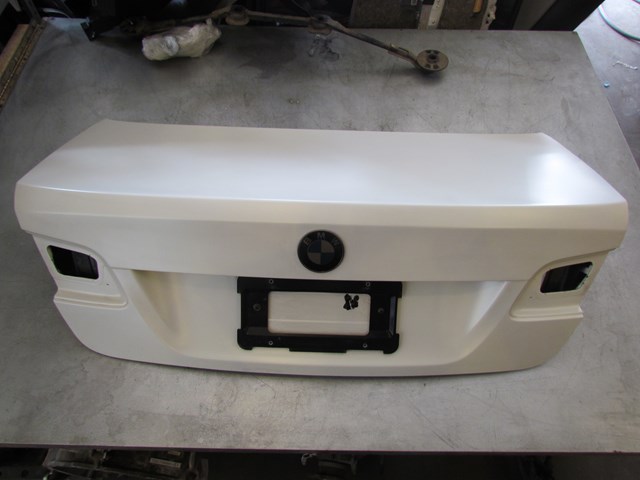 2008 BMW 335i Coupe Trunk Lid Shell Matte White
