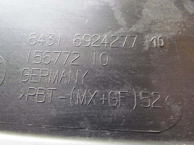 2007 BMW 335i Wiper Cowl Filter Housing 6431 6924277-10