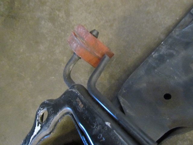 2007 BMW 335i Rear Bumper Reinforcement Exhaust Hangers Cut