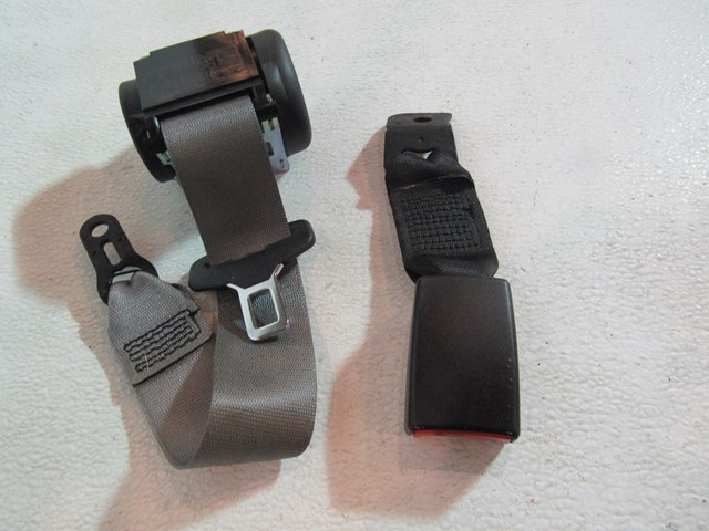 2007 BMW 335i Rear LH Drivers Seat Belt Retractor & Buckle
